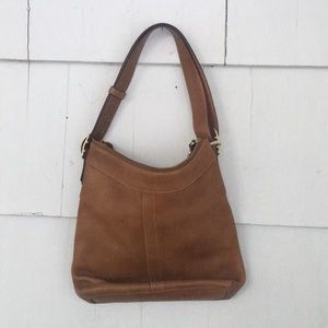 brown coach bag